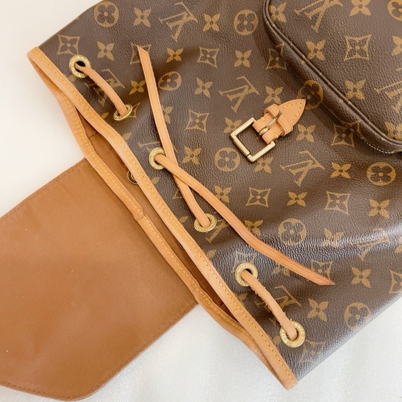 ❤️Authentic Louis Vuitton Montsouris backpack MM Monogram - Picture 12 of 13